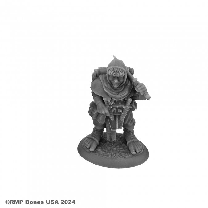 Reaper Bones 07134 - Dodger Barncock, Halfling Rogue | GrognardGamesBatavia