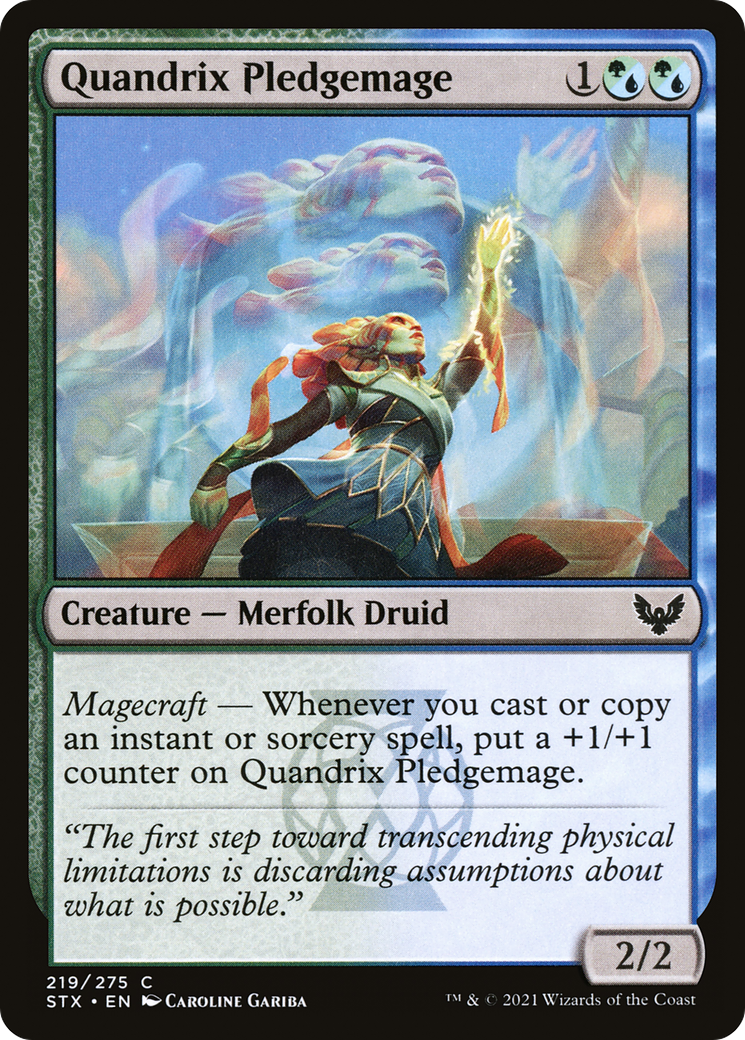 Quandrix Pledgemage [Strixhaven: School of Mages] | GrognardGamesBatavia