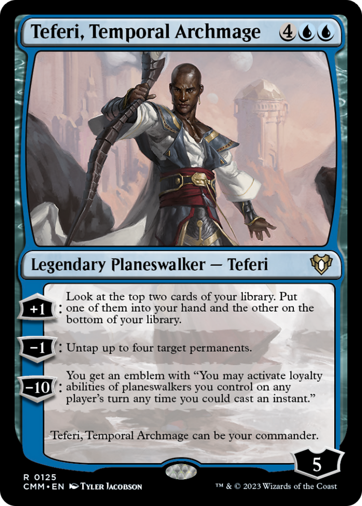 Teferi, Temporal Archmage [Commander Masters] | GrognardGamesBatavia