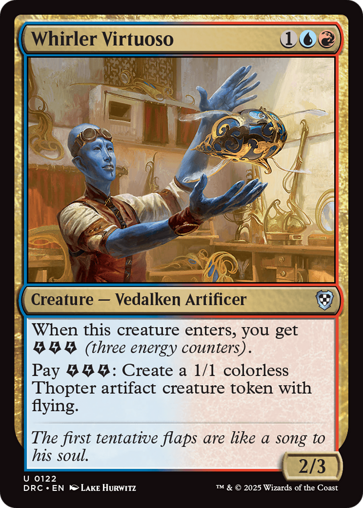 Whirler Virtuoso [Aetherdrift Commander] | GrognardGamesBatavia