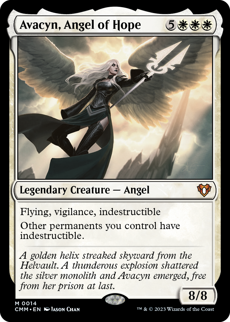 Avacyn, Angel of Hope [Commander Masters] | GrognardGamesBatavia