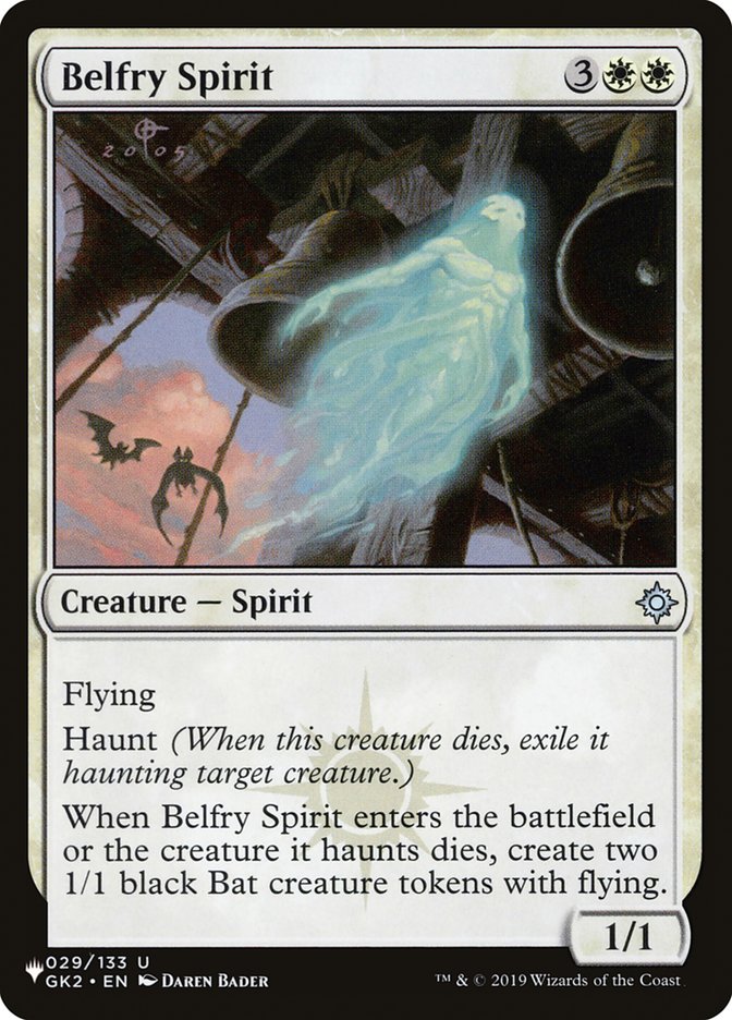 Belfry Spirit [The List] | GrognardGamesBatavia