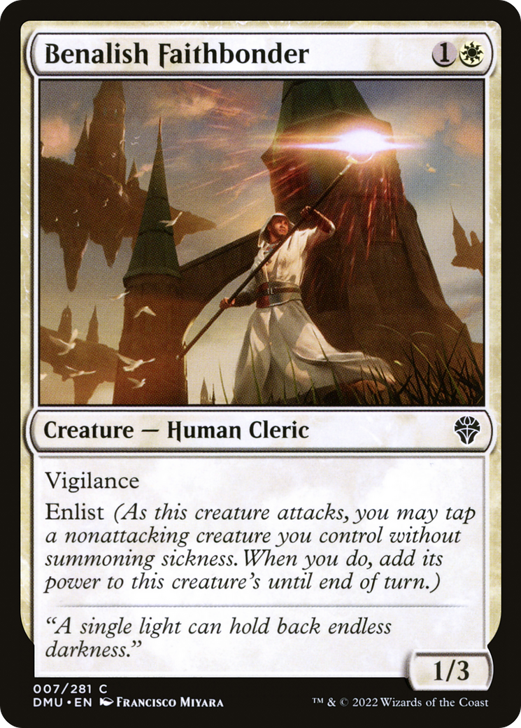 Benalish Faithbonder [Dominaria United] | GrognardGamesBatavia