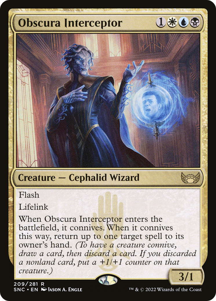 Obscura Interceptor [Streets of New Capenna] | GrognardGamesBatavia