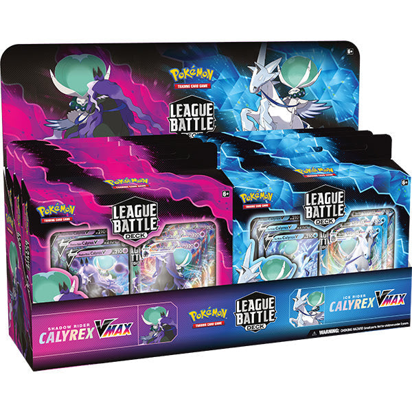 League Battle Deck Display (Shadow Rider/Ice Rider Calyrex VMAX) | GrognardGamesBatavia