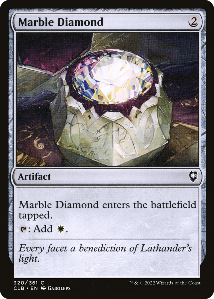 Marble Diamond [Commander Legends: Battle for Baldur's Gate] | GrognardGamesBatavia