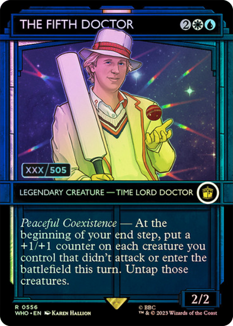 The Fifth Doctor (Serial Numbered) [Doctor Who] | GrognardGamesBatavia