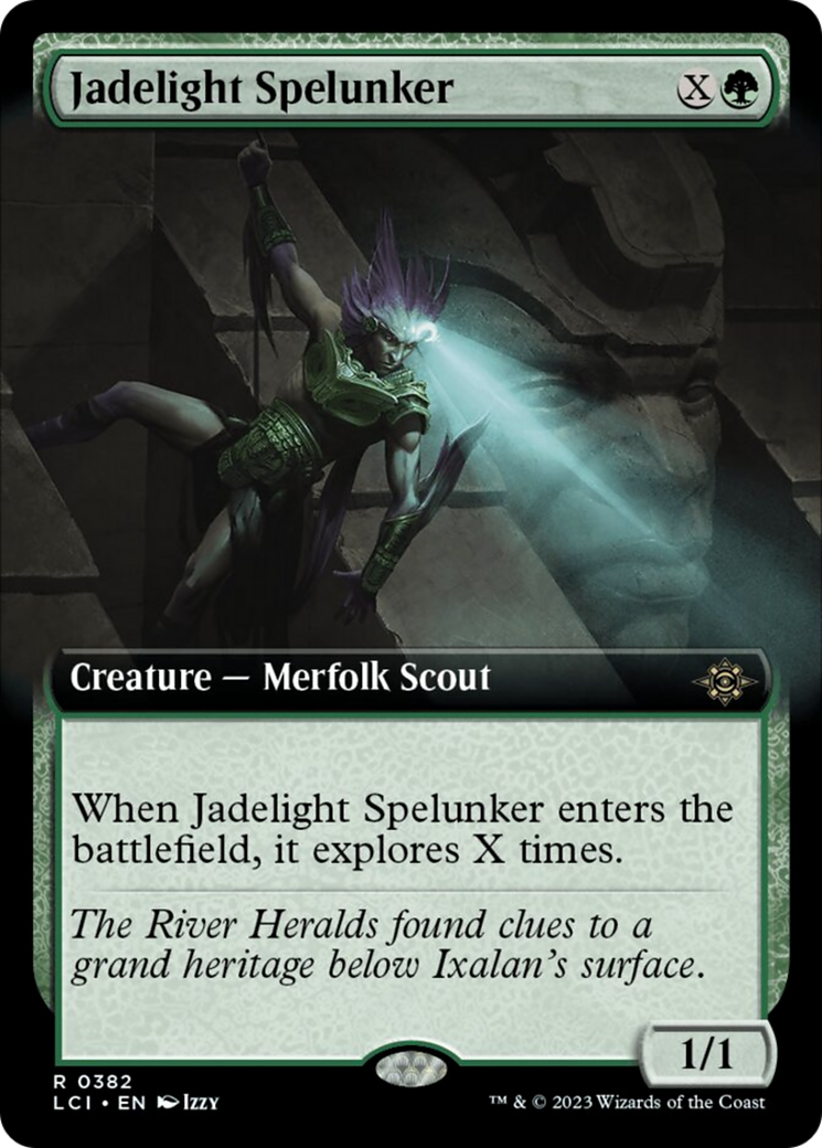 Jadelight Spelunker (Extended Art) [The Lost Caverns of Ixalan] | GrognardGamesBatavia