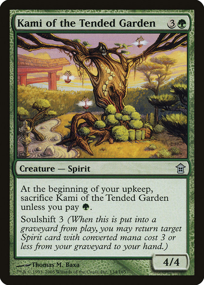 Kami of the Tended Garden [Saviors of Kamigawa] | GrognardGamesBatavia