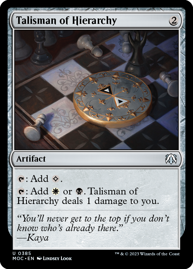 Talisman of Hierarchy [March of the Machine Commander] | GrognardGamesBatavia