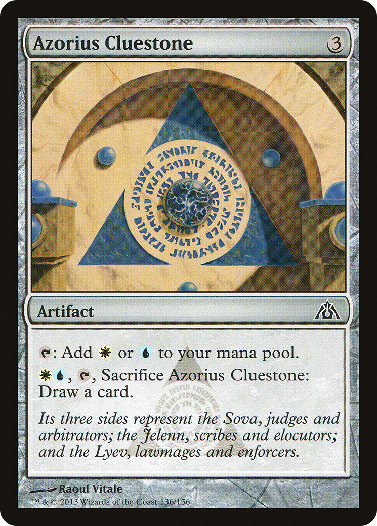 Azorius Cluestone [Dragon's Maze] | GrognardGamesBatavia