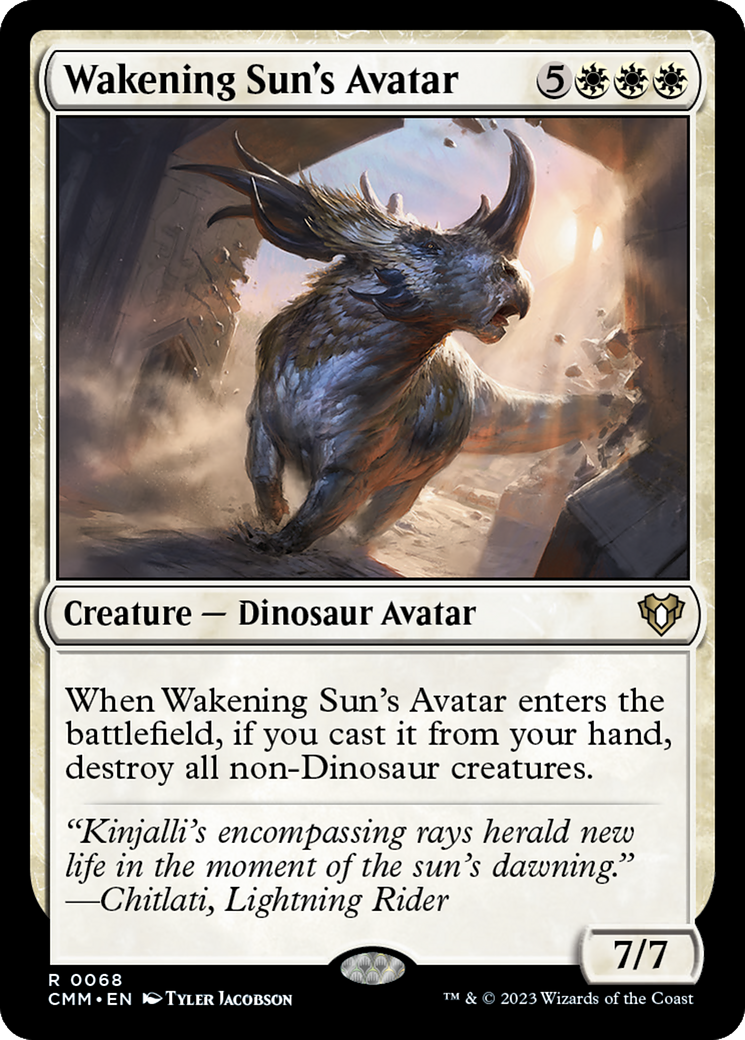 Wakening Sun's Avatar [Commander Masters] | GrognardGamesBatavia