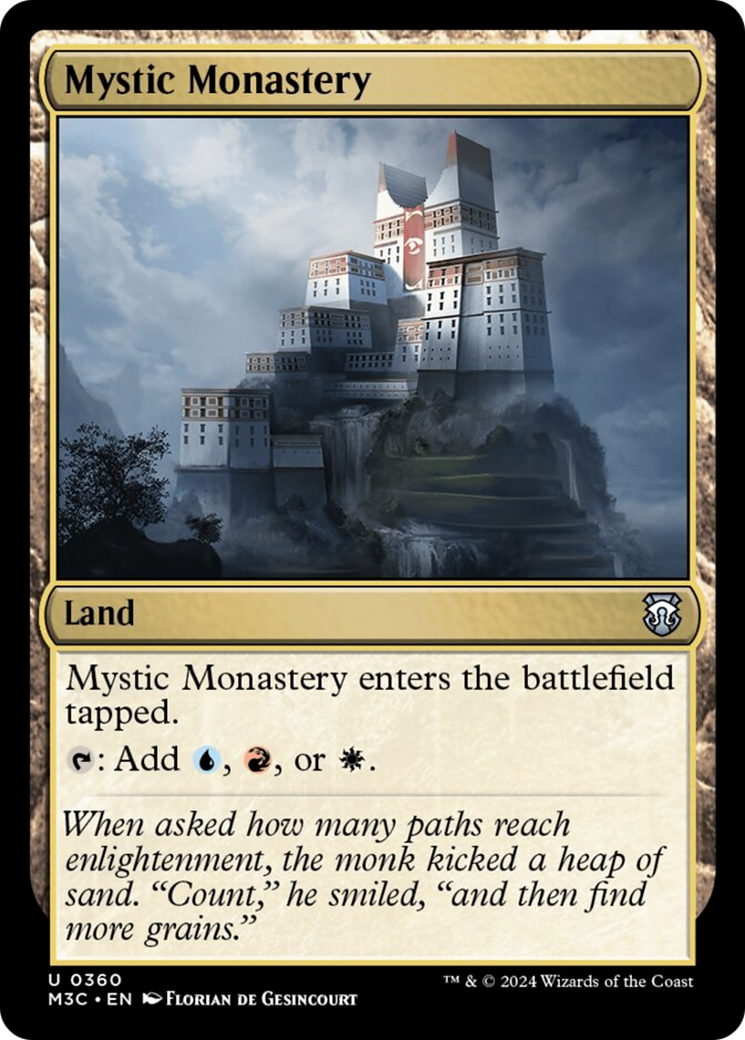 Mystic Monastery [Modern Horizons 3 Commander] | GrognardGamesBatavia