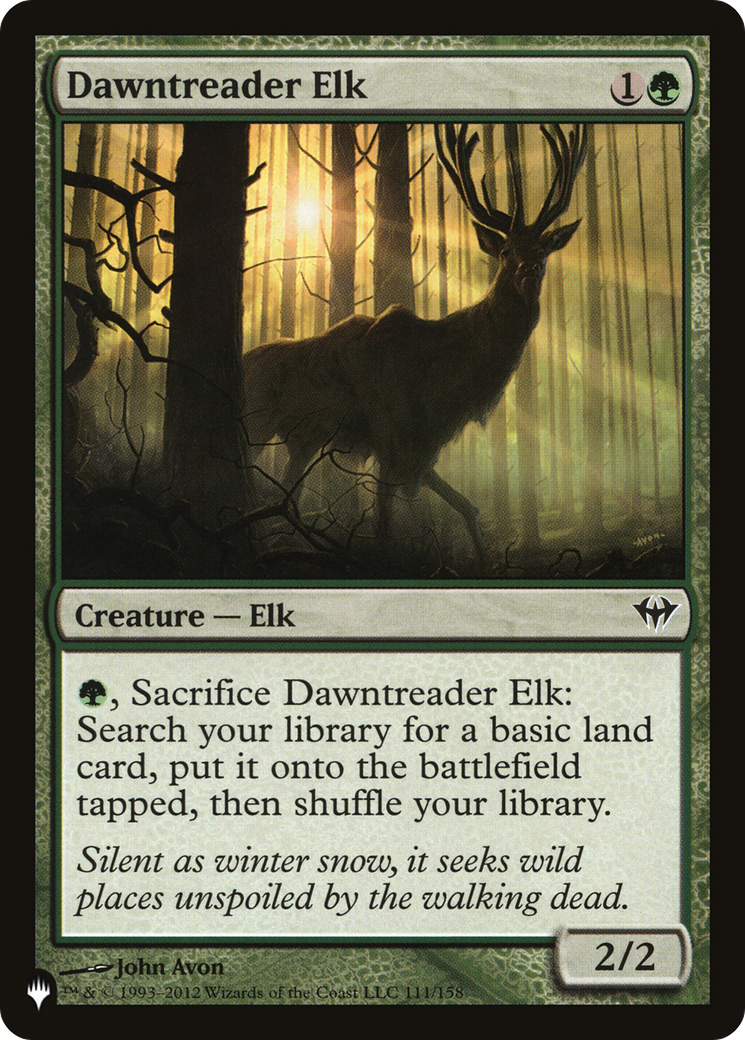 Dawntreader Elk [The List Reprints] | GrognardGamesBatavia