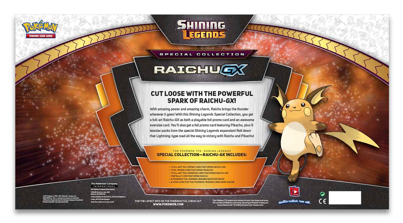 Shining Legends - Special Collection (Raichu GX) | GrognardGamesBatavia