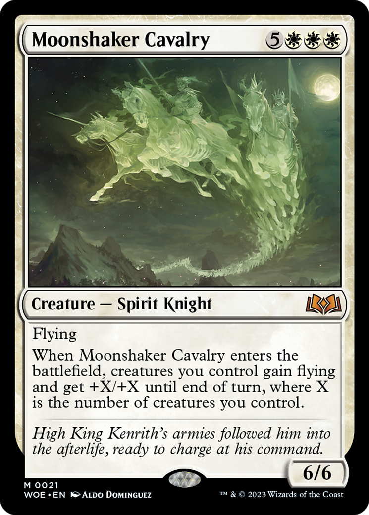 Moonshaker Cavalry [Wilds of Eldraine] | GrognardGamesBatavia