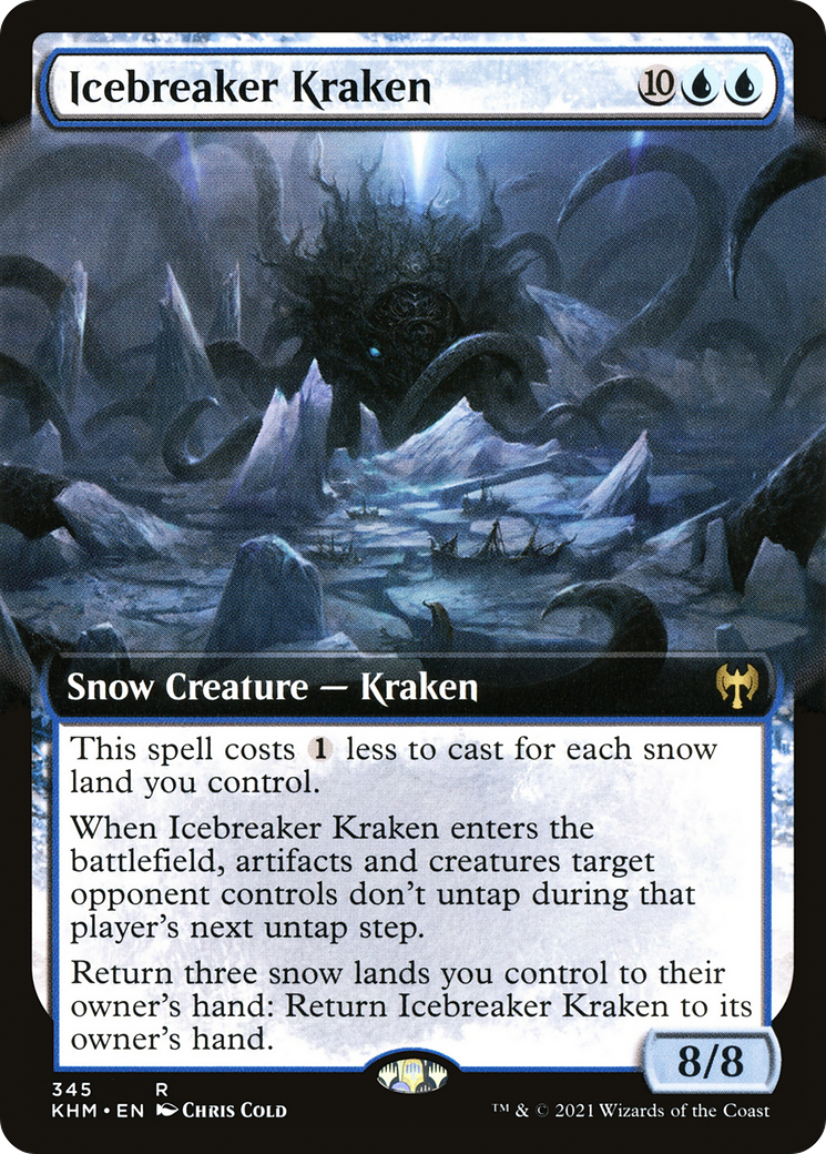 Icebreaker Kraken (Extended Art) [Kaldheim] | GrognardGamesBatavia