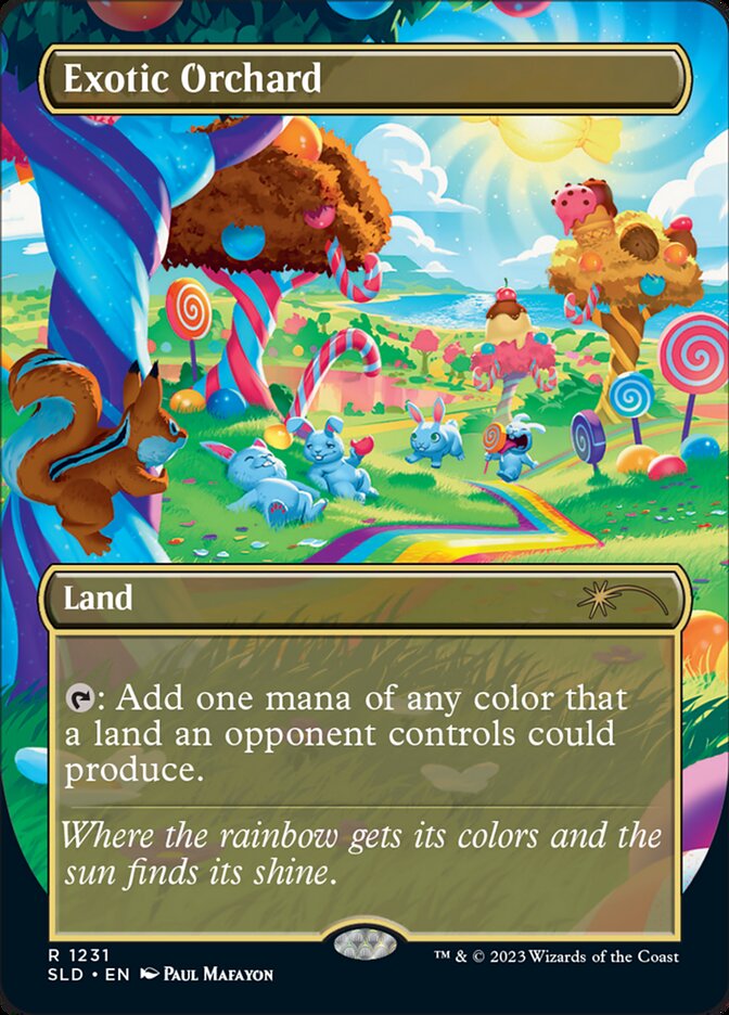 Exotic Orchard (Borderless) [Secret Lair Drop Series] | GrognardGamesBatavia