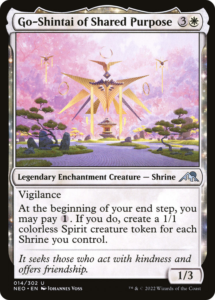Go-Shintai of Shared Purpose [Kamigawa: Neon Dynasty] | GrognardGamesBatavia