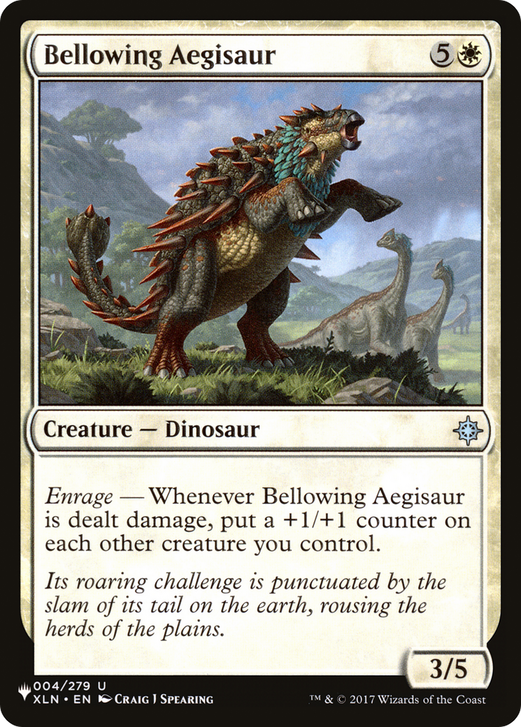 Bellowing Aegisaur [The List] | GrognardGamesBatavia