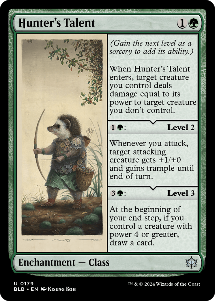 Hunter's Talent [Bloomburrow] | GrognardGamesBatavia