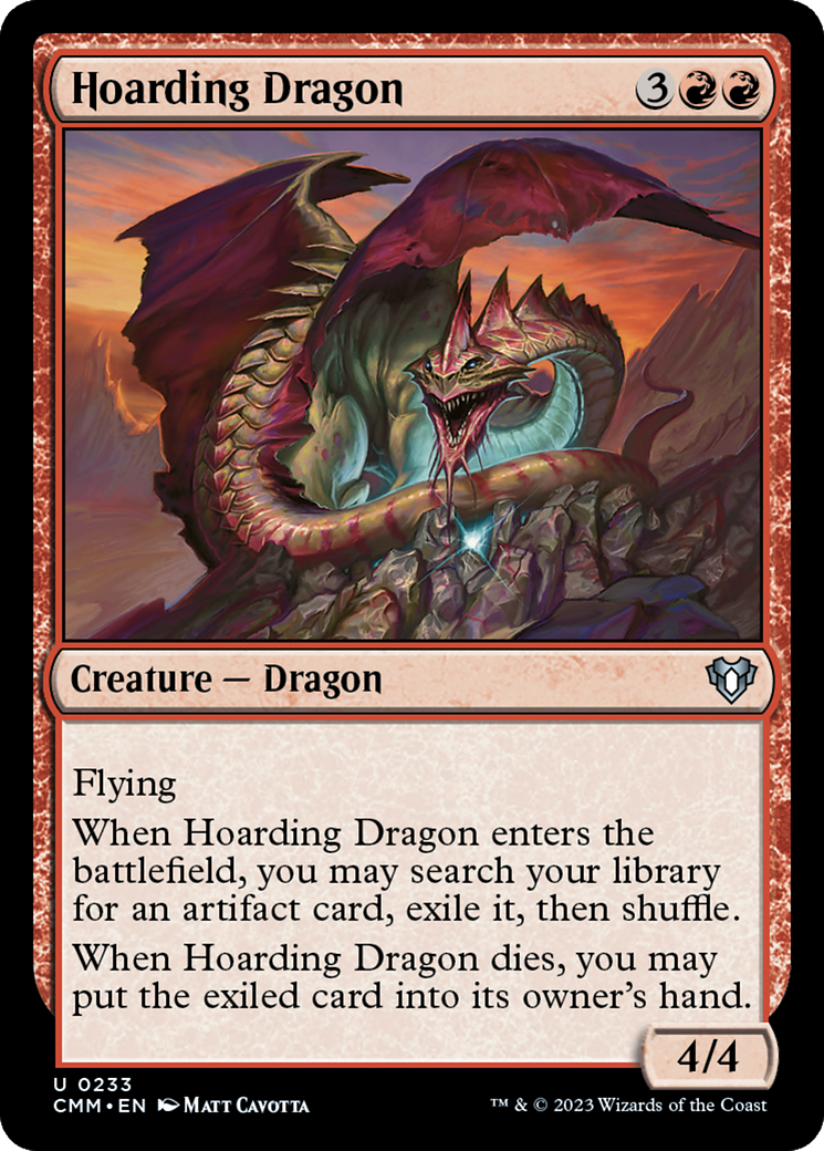 Hoarding Dragon [Commander Masters] | GrognardGamesBatavia