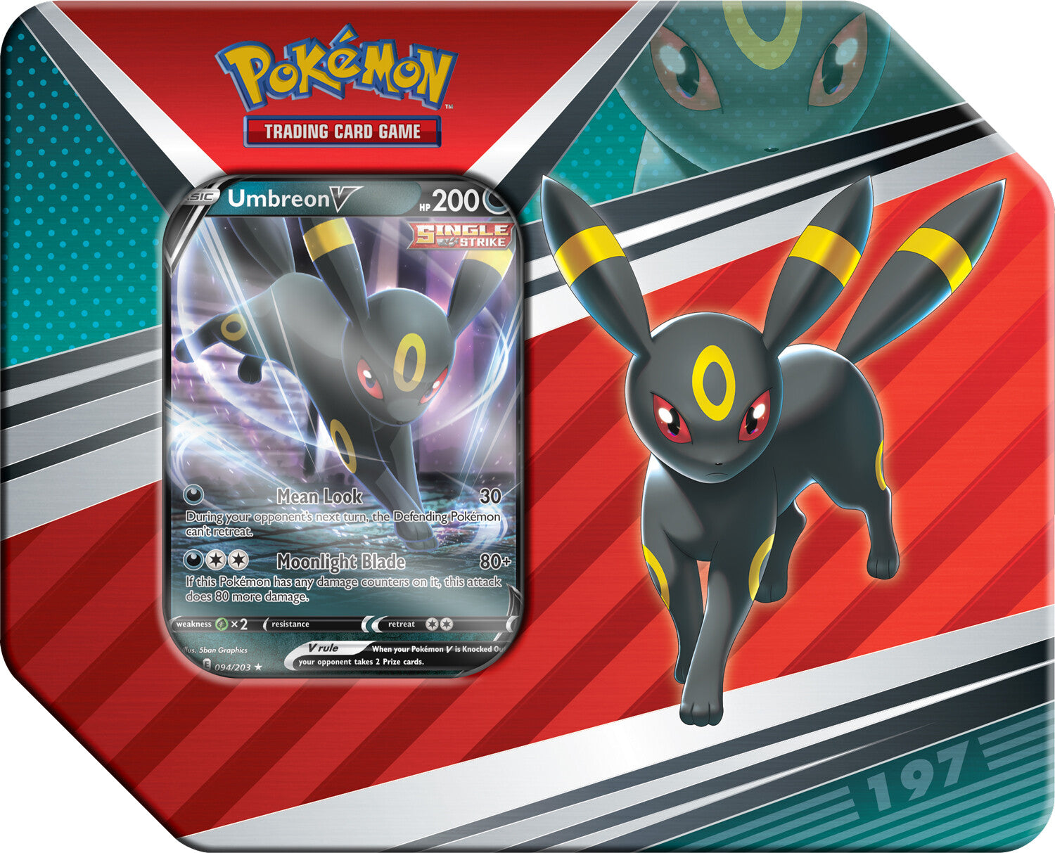 V Heroes Tin (Umbreon V) | GrognardGamesBatavia