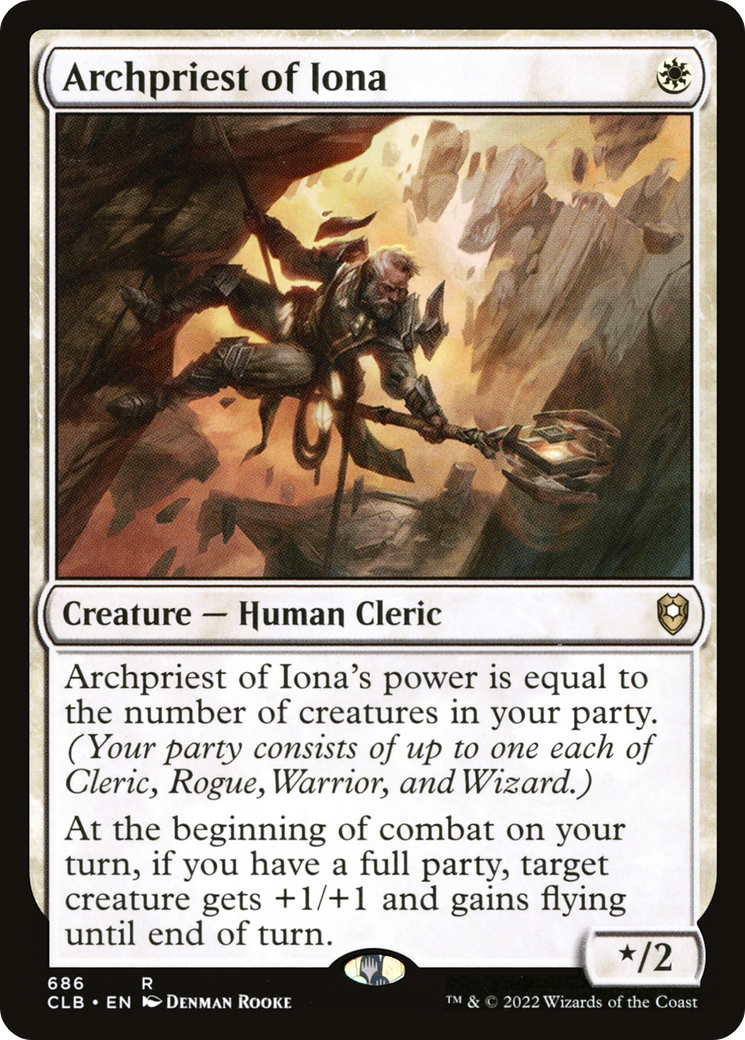 Archpriest of Iona [Commander Legends: Battle for Baldur's Gate] | GrognardGamesBatavia