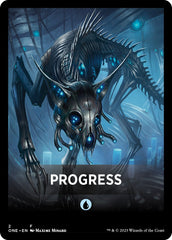 Progress Theme Card [Phyrexia: All Will Be One Tokens] | GrognardGamesBatavia