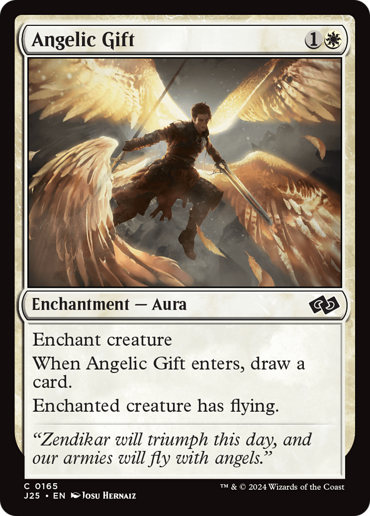 Angelic Gift [Foundations Jumpstart] | GrognardGamesBatavia