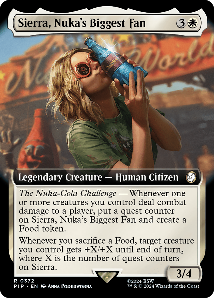 Sierra, Nuka's Biggest Fan (Extended Art) [Fallout] | GrognardGamesBatavia