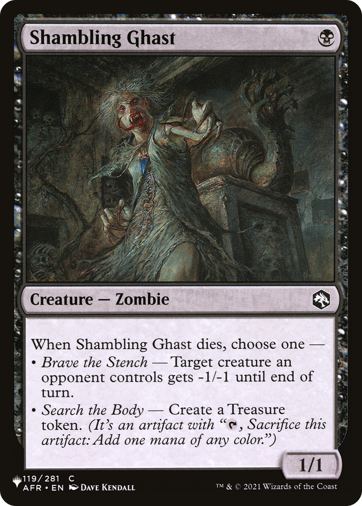 Shambling Ghast [The List Reprints] | GrognardGamesBatavia