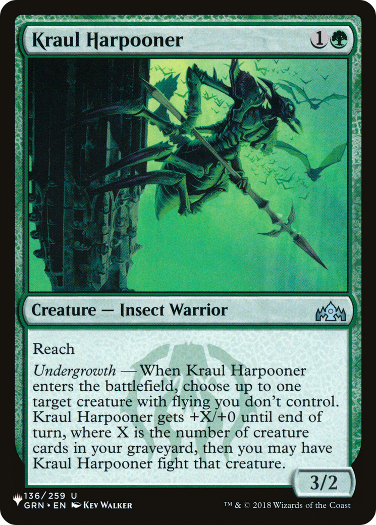 Kraul Harpooner [The List Reprints] | GrognardGamesBatavia