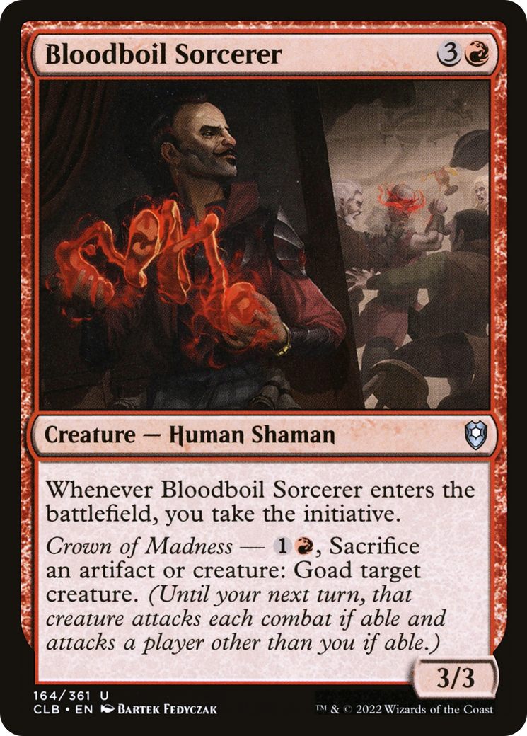 Bloodboil Sorcerer [Commander Legends: Battle for Baldur's Gate] | GrognardGamesBatavia