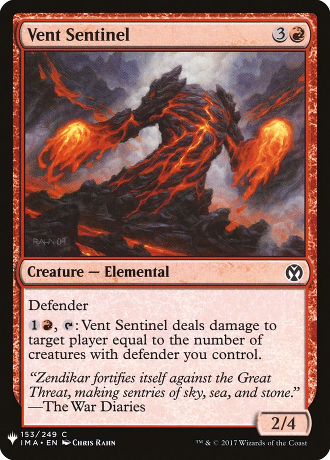 Vent Sentinel [Mystery Booster] | GrognardGamesBatavia