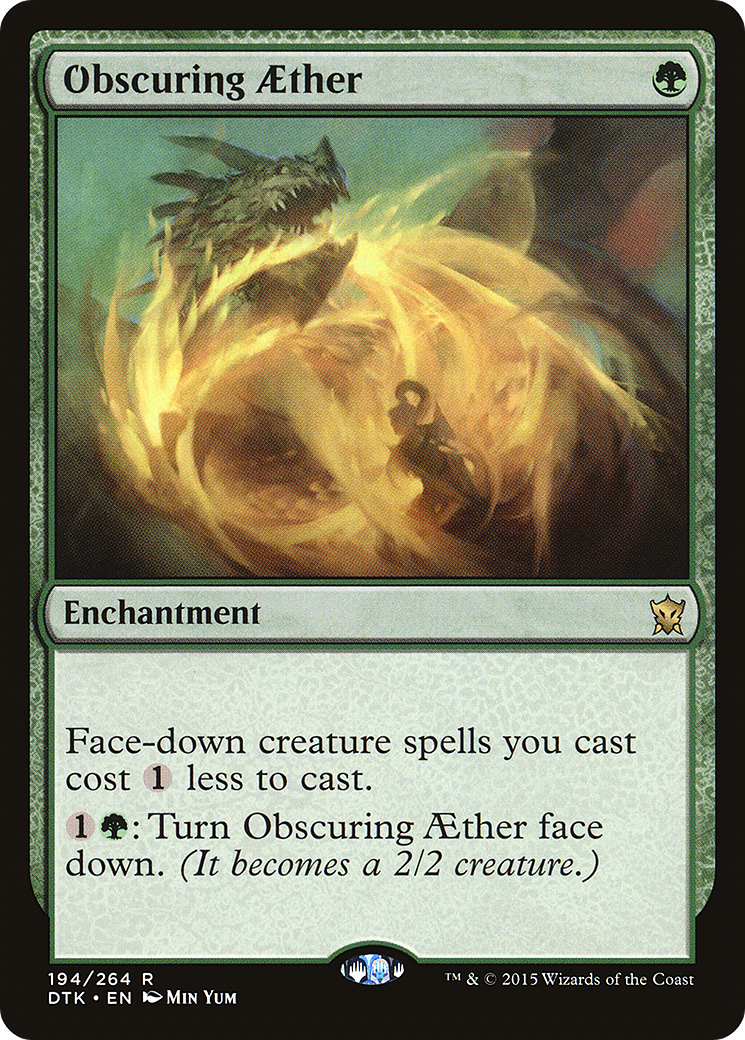 Obscuring Aether [Dragons of Tarkir] | GrognardGamesBatavia