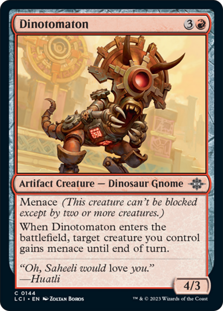 Dinotomaton [The Lost Caverns of Ixalan] | GrognardGamesBatavia