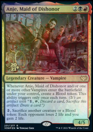 Anje, Maid of Dishonor [Innistrad: Crimson Vow Prerelease Promos] | GrognardGamesBatavia