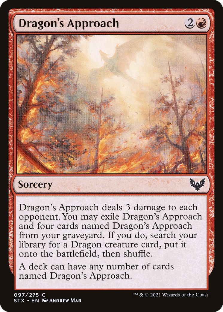 Dragon's Approach [Strixhaven: School of Mages] | GrognardGamesBatavia