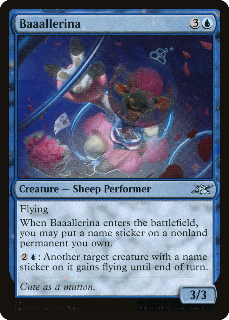 Baaallerina (Galaxy Foil) [Unfinity] | GrognardGamesBatavia