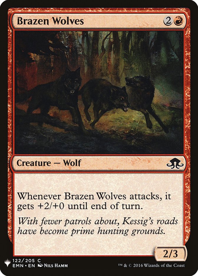 Brazen Wolves [Mystery Booster] | GrognardGamesBatavia