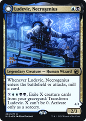 Ludevic, Necrogenius // Olag, Ludevic's Hubris [Innistrad: Midnight Hunt Prerelease Promos] | GrognardGamesBatavia