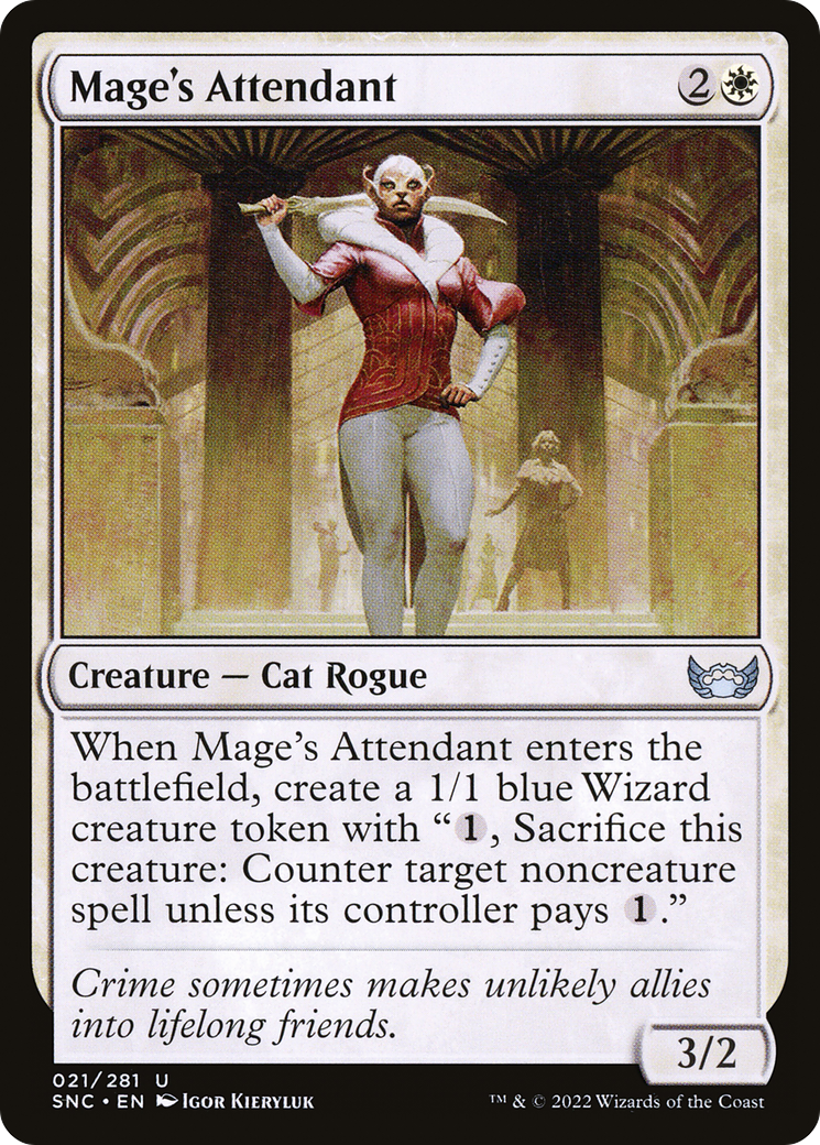 Mage's Attendant [Streets of New Capenna] | GrognardGamesBatavia