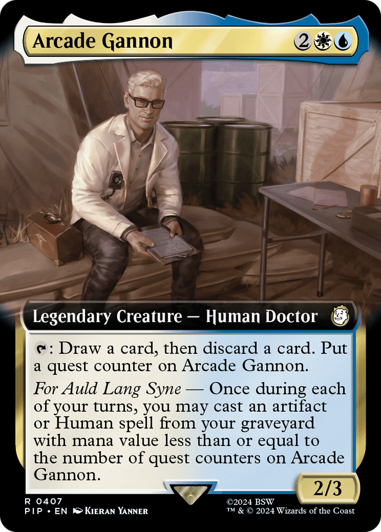 Arcade Gannon (Extended Art) [Fallout] | GrognardGamesBatavia