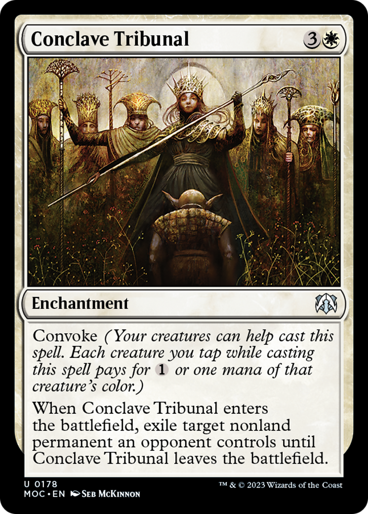Conclave Tribunal [March of the Machine Commander] | GrognardGamesBatavia