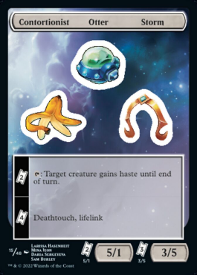 Contortionist Otter Storm [Unfinity Stickers] | GrognardGamesBatavia