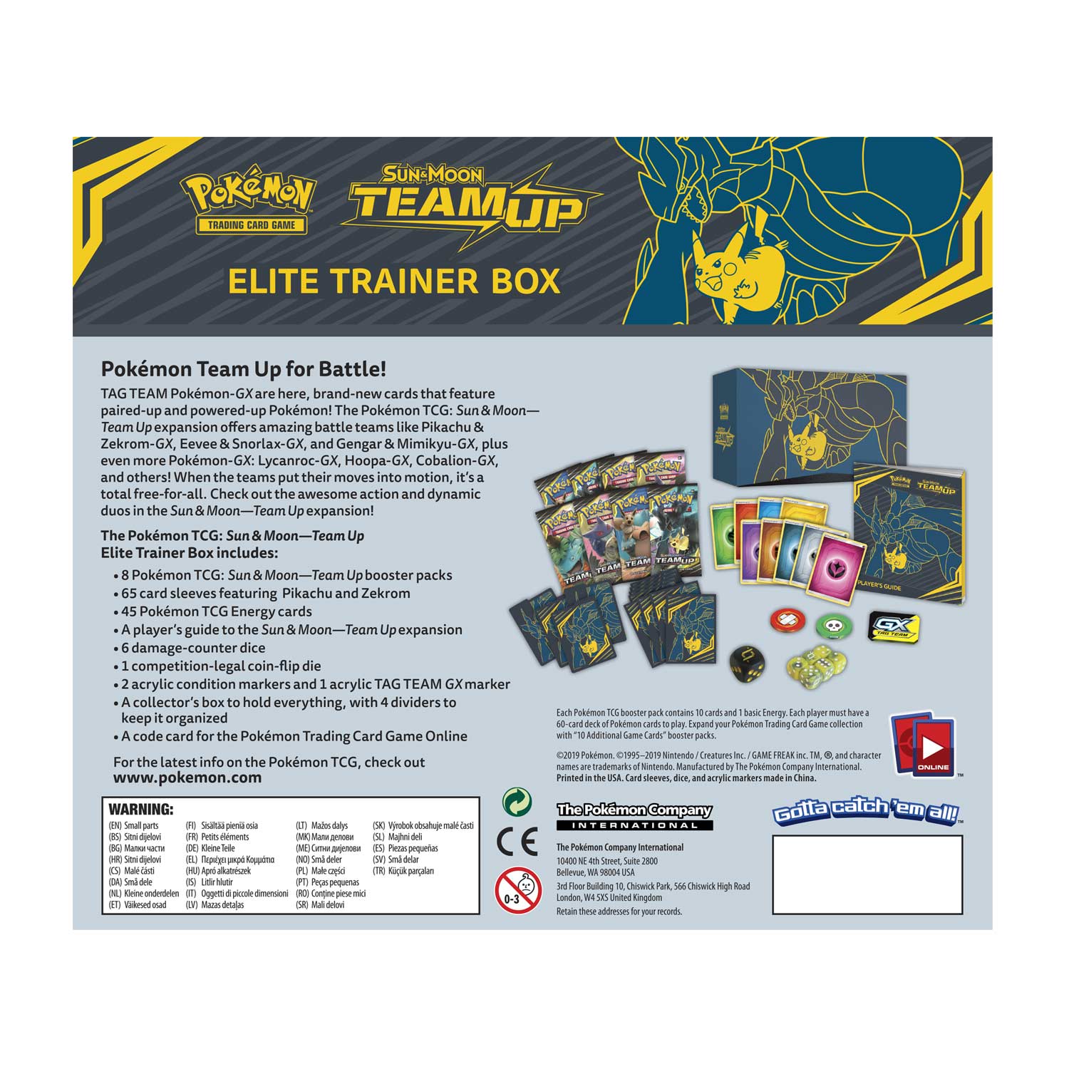 Sun & Moon: Team Up - Elite Trainer Box | GrognardGamesBatavia