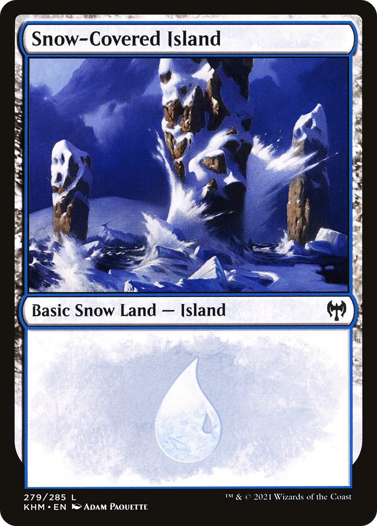 Snow-Covered Island (279) [Kaldheim] | GrognardGamesBatavia