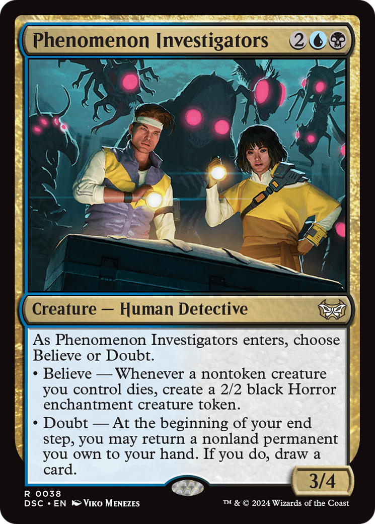 Phenomenon Investigators [Duskmourn: House of Horror Commander] | GrognardGamesBatavia