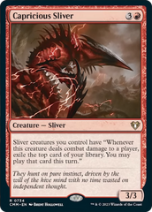 Capricious Sliver [Commander Masters] | GrognardGamesBatavia